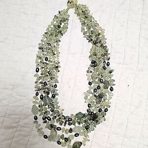 Multi-Strand Beaded Necklace